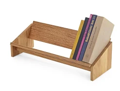 Schreibtisch-Bücherregal Eichenholz