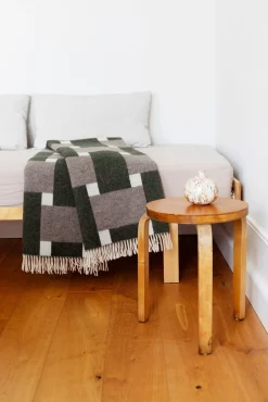 Schurwolldecke Punos