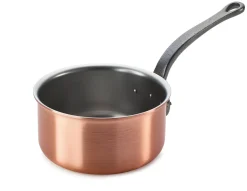 Schwere Kupfersauteuse zylindrisch