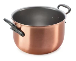 Schwerer Kupfertopf konisch