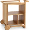 Servierwagen Eichenholz