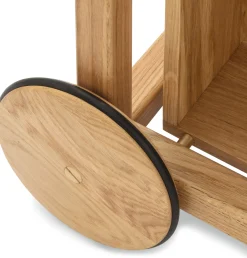 Servierwagen Eichenholz