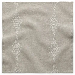 Serviette Leinen Blätterränke