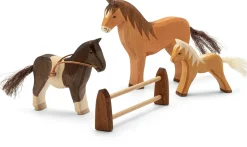 Set Pferde Ahornholz