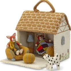 Set Puppenhaus Filz
