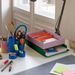 Set: Stapler, Knicker, Falter