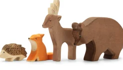 Set Waldtiere Ahornholz