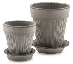 Simona Pflanztopf mit Untersetzer