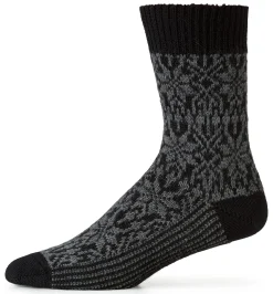 Socke Jacquard Schurwolle