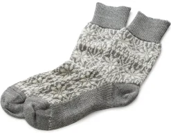 Socke Jacquard Schurwolle