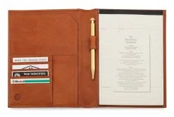 Sonnenleder Reiseschreibmappe