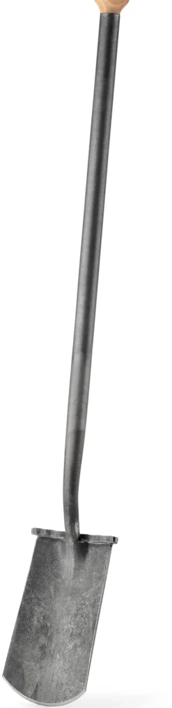 Spaten mit Stahlstiel