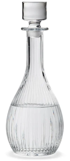 Spirituosen-Karaffe gerippt