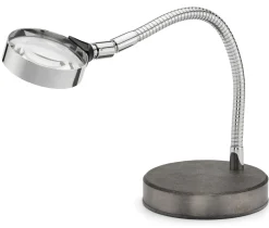 Standlupe mit Metall-Schwanenhals