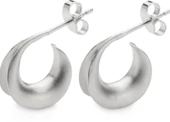 Steckcreole matt, Silber