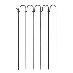 Steckzaun Stahlstäbe 1 m