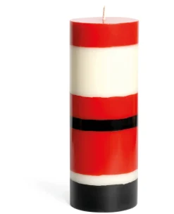 Stumpenkerze Weihnachtsmann