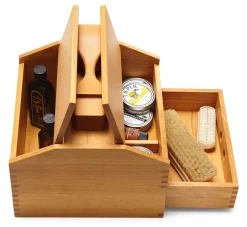 Tapir Schuhputzkasten mit Griff und Lade