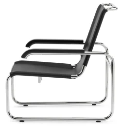 Thonet Stahlrohrsessel S 35 Kernleder L