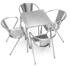 Tisch Estoril, Edelstahl