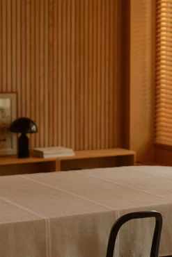 Tischdecke Leinen Melange