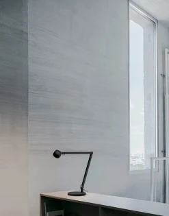 Tischleuchte w227 b Winkel alu