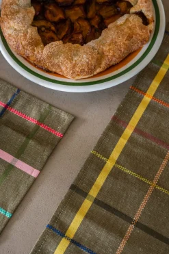 Tischset bunt kariert