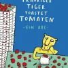 Trauriger Tiger toastet Tomaten