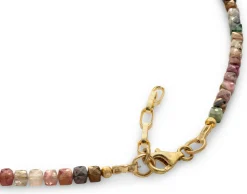 Turmalin-Collier, Rosé-Grün