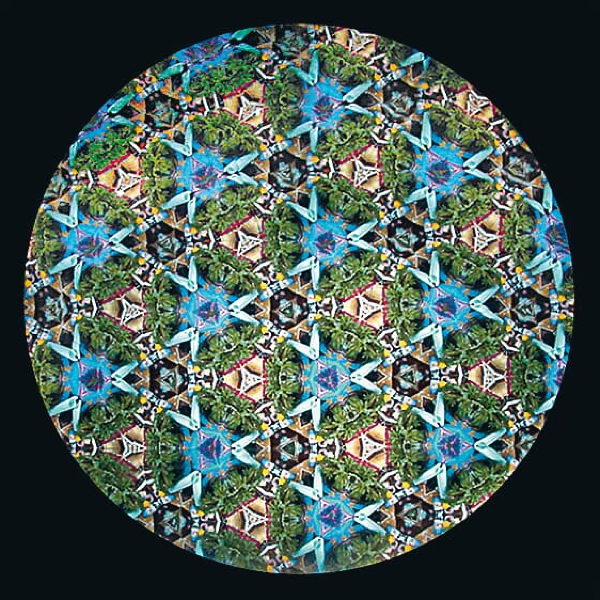 Umgebungskaleidoskop Messing