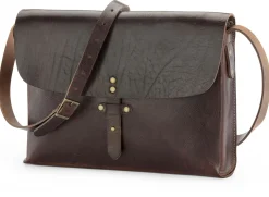 Umhängetasche Rindleder, braun