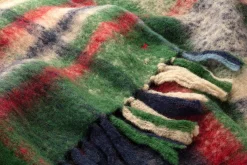 Unisex-Wollschal mit Fransen N° 760