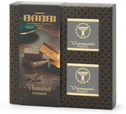 Viennesi Waffelgebäck mit Schokoladencreme