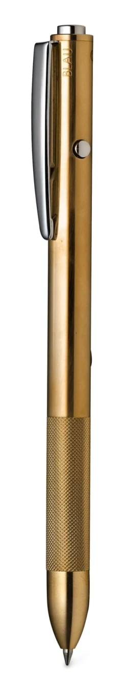 Vierminenschreibgerät Messing