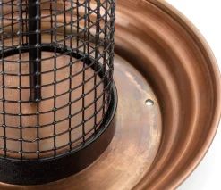 Vogelfuttersäule Kupfer