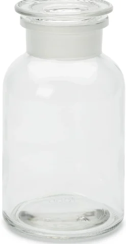 Vorratsflasche mit Glasstopfen