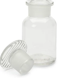 Vorratsflasche mit Glasstopfen