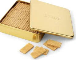 Waffelgebäck mit Haselnusscreme