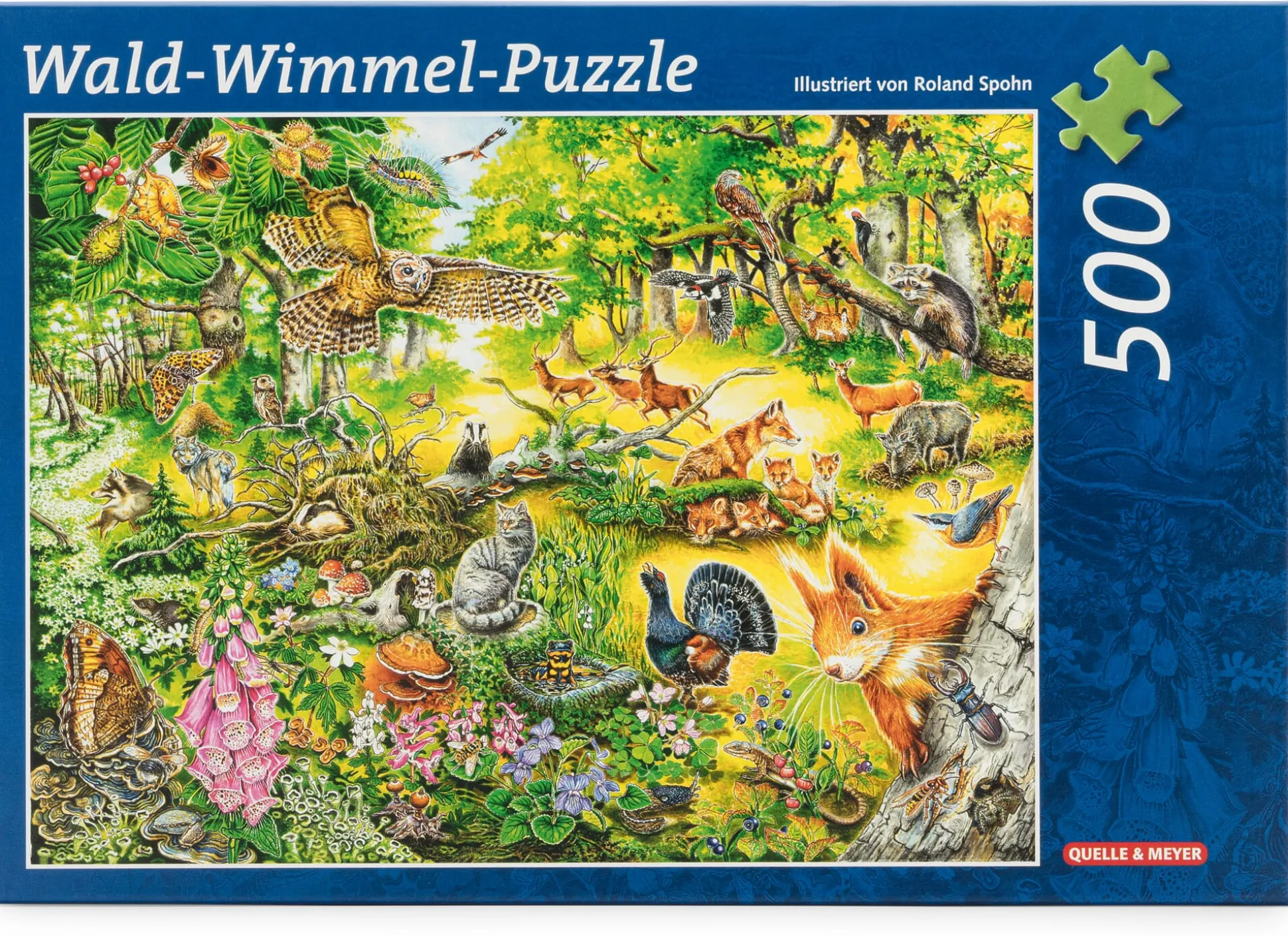 Wald Wimmel Puzzle 500 Teile