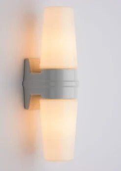 Wand- und Spiegelleuchte Porzellan