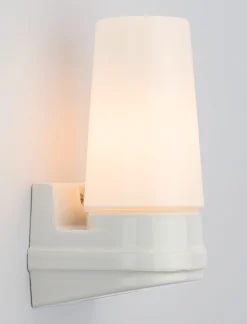 Wand- und Spiegelleuchte Porzellan