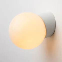 Wandleuchte Porzellan