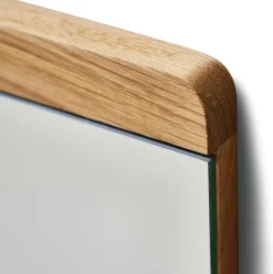 Wandspiegel Eichenholz hoch