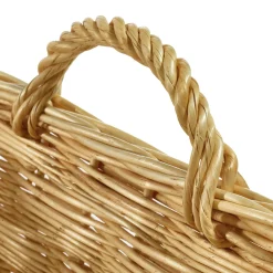 Weidenkorb Würfeltechnik