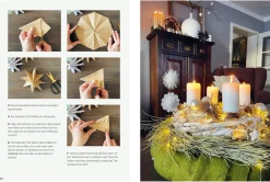 Weihnachtliche Papierdeko