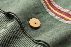 Wendekopfkissenbezug gestreift