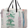 Wertstoff-Sammeltasche aus Reissäcken