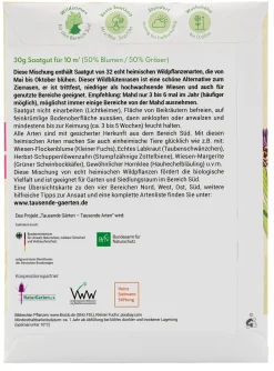 Wildblumenrasen gebietsheimisch