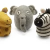 Wildtiere Safari Filz