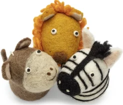 Wildtiere Safari Filz